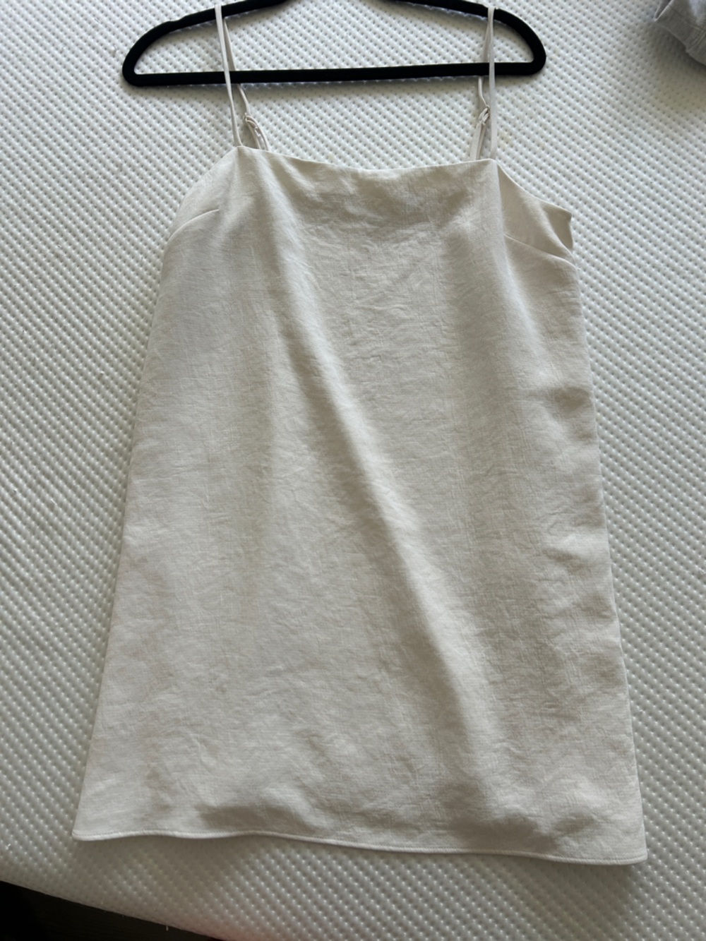 Wilfred Cream Linen Blend Dress